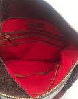 Dooney & Bourke Kitney Brown Python Leather Dixon Bag
