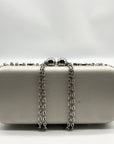 I.N.C. International Concepts Silver East West Embellished Minaudiere Clutch