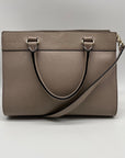 Kate Spade Beige Leather Perri Lane Romy Satchel Bag
