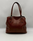 Coach Brown Leather Madison Collection Tote Bag