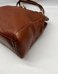 Coach Brown Leather Madison Collection Tote Bag