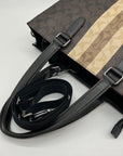 Coach Brown Signature Coated Canvas Graham Structured Tote 6707