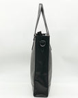 Coach Brown Signature Coated Canvas Graham Structured Tote 6707