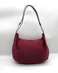 Gianni Chiarini Maroon Hobo Shoulder Bag