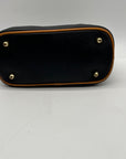Divina Firenze Black Leather Crossbody Bag