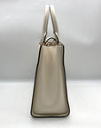 Kate Spade Off- White Leather Reegan Convertible Satchel