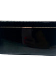 Jimmy Choo Black Patent Leather Cayla Clutch