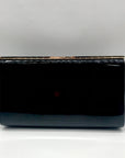 Jimmy Choo Black Patent Leather Cayla Clutch