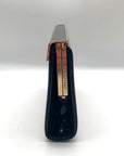 Jimmy Choo Black Patent Leather Cayla Clutch