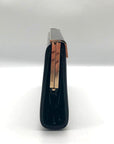 Jimmy Choo Black Patent Leather Cayla Clutch