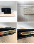 Jimmy Choo Black Patent Leather Cayla Clutch
