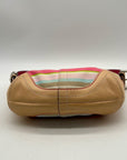 Vintage Coach Soho Stripe Hobo Shoulder Bag