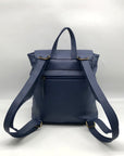 Style & Co Navy Hudsonn Flap Backpack