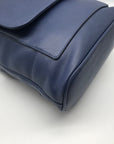 Style & Co Navy Hudsonn Flap Backpack