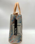 Xoxo White All-over Print Satchel Bag