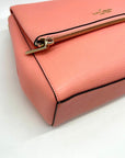 Kate Spade Peachy Rose Leila Medium Flap Shoulder Bag