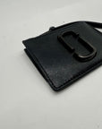 Marc Jacobs Black Saffiano Leather DTM Top Zip Multi Wallet