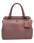Coach Purple Pebbled Leather Grace Satchel Bag 21343