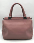 Coach Purple Pebbled Leather Grace Satchel Bag 21343