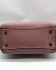 Coach Purple Pebbled Leather Grace Satchel Bag 21343