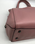 Coach Purple Pebbled Leather Grace Satchel Bag 21343