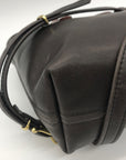 Fount Brown Leather Tote Bag