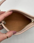 Michael Kors Vanilla & Pink Canvas Beltwaist Bag
