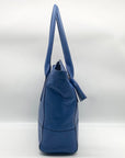 Kate Spade Ocean Blue Pebbled Leather Southport Avenue Linda Tote