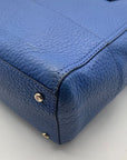Kate Spade Ocean Blue Pebbled Leather Southport Avenue Linda Tote
