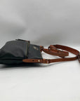 Dooney & Bourke Black Pebbled Grain Leather Dillen Crossbody Bag