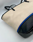 Nine West Beige Faux Leather Tote Bag