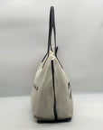 Longchamp Off-White Essential Toile Tote Bag