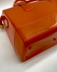 Furla PVC Bright Orange Candy Bag
