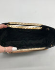 Michael Kors Black Saffiano Leather Chelsea Convertible Clutch