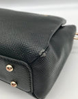 Guess Black Noelle Triple Compartment Crossbody Bag
