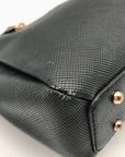 Guess Black Noelle Triple Compartment Crossbody Bag
