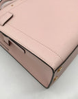 Michael Kors Blush Pink Saffiano Leather Rayne Satchel Bag