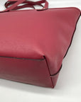 Coach Pink Crossgrain Leather City Zip Tote Bag F58846