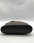 Giani Bernini Brown Pebbled Faux Leather Crossbody Bag