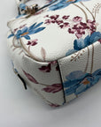 Guess White Floral Micaela Girlfriend Convertible Satchel With Wallet
