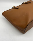 Michael Kors Brown Saffiano Leather Jet Set Tote