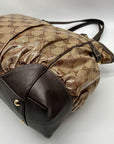 Gucci Brown Vintage Princy Tote Bag