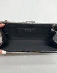 I.N.C. International Concepts Black Satin Kelsie Clutch Crossbody Bag