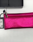 DKNY Pink Faux Leather Lumen 2 Piece Wallet Set