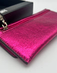 DKNY Pink Faux Leather Lumen 2 Piece Wallet Set