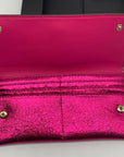 DKNY Pink Faux Leather Lumen 2 Piece Wallet Set