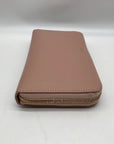 Furla Pink Leather Babylon Continental Wallet