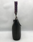 The Sak Jasmine Slate Leather Bucket Crossbody Bag- NWT