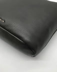 The Sak Jasmine Slate Leather Bucket Crossbody Bag- NWT