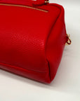 On 34th Red Faux Leather Crossbody Mini Bag